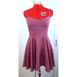 Aritzia (Talula) "Lipinski" Cami Fit & Flare Mini Dress in "Foulard"